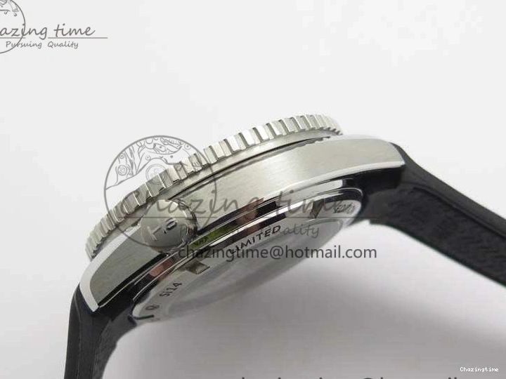 0119 Planet Ocean Pro Ceramic Bezel 45mm 1:1 OMF Best Edition On Rubber Strap A8500 (Black Balance Wheel) MoistureWicking 8136